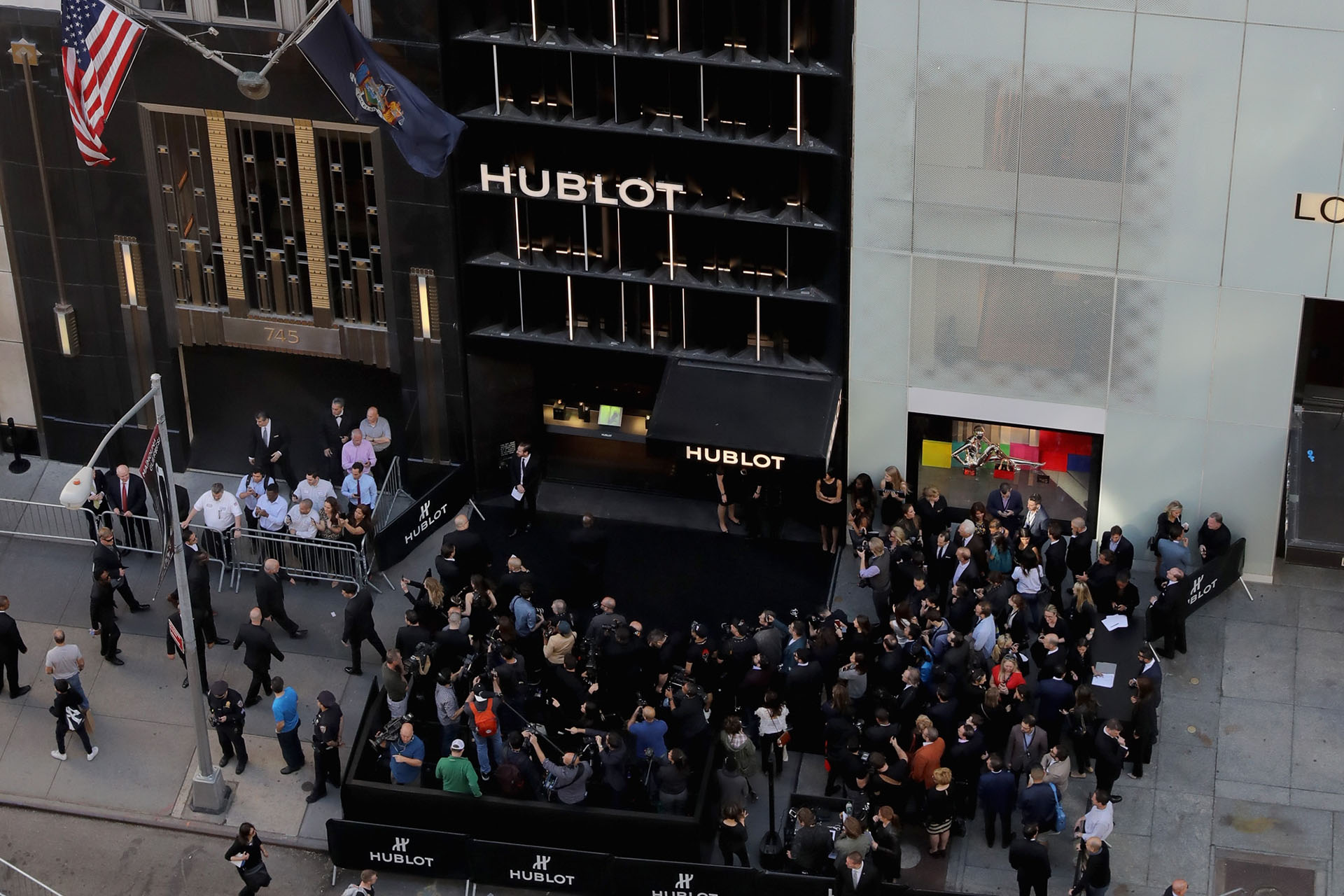 peter marino opens hublot flagship store in new york