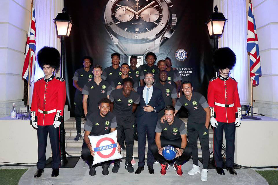 Chelsea FC at the Hublot Event